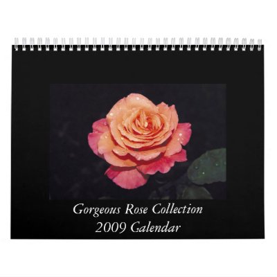 Gorgeous Rose 2009 Calendar by mickeyelvis128