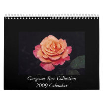 Gorgeous Rose 2009 Calendar