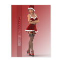 Gorgeous Sexy Women - Santa's Helper Postcard by hotgirls3d_dotcom Gorgeous Sexy Women - Santa's Helper Postcard