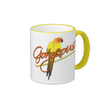 Gorgeous Sun Conure Mug