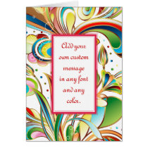 Gorgeous Swirling Flowers cards
