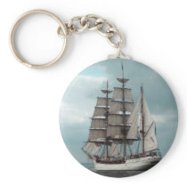 Gorgeous Tall Ship Keychain keychains