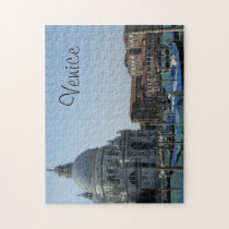 Gorgeous Venice Church Santa Maria on Water Jigsaw Puzzles