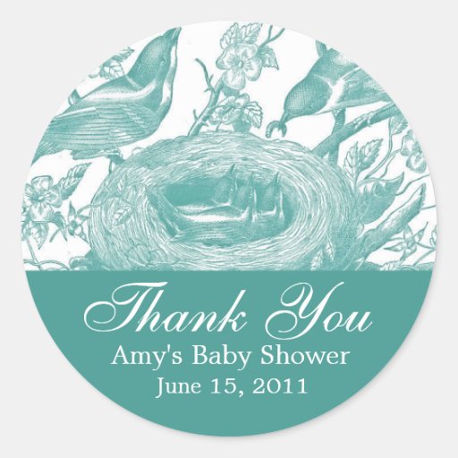 Gorgeous Vintage Birds and Florals Stickers