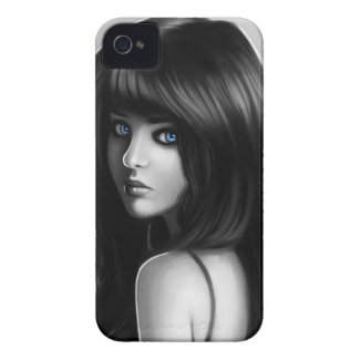 Gorgeous Woman Girl Portrait Digital Art Case-Mate iPhone 4 Cases