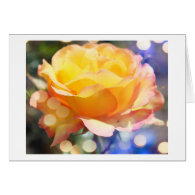 Gorgeous yellow rose flower.  Floral photography. Greeting Cards