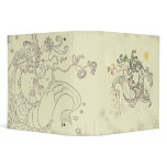 Gorgon Earth Mythology Color Cream 3 Ring Binders