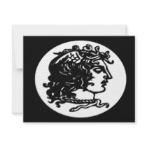 Gorgon / Medusa invitations