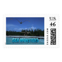 Gorgosaurus and Pterandodon postage by seamonsters Gorgosaurus and Pterandodon postage