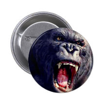 Gorila de griterío pins