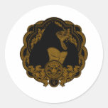Gorilla 2 round stickers