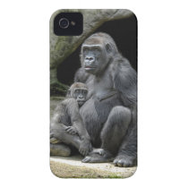 Gorilla Baby and Mom