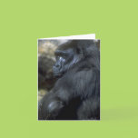 Gorilla Greeting Card