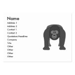 Gorilla Cartoon Business Cards