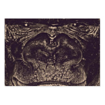 Gorilla, Close Up Face (gfaceacc) Business Card Template
