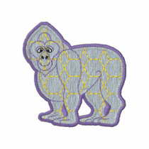 Gorilla embroidered shirts by ZazzleEmbroidery Gorilla embroidered shirts