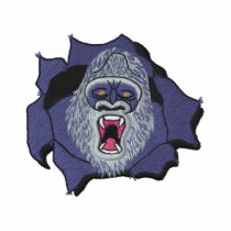 Gorilla embroidered shirts by ZazzleEmbroidery Gorilla embroidered shirts