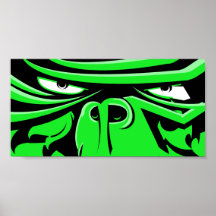 Gorilla Eyez Posters
