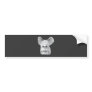 gorilla face vector bumper stickers