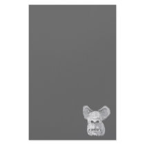 gorilla face vector stationery