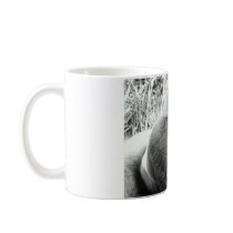 Gorilla in Black and White Mugs