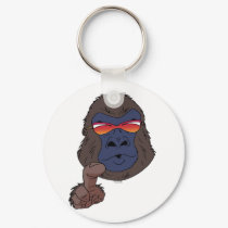 Gorilla key chain keychains