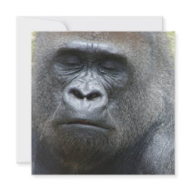 Gorilla Look Invitations