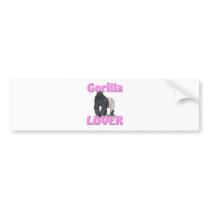 Gorilla Lover bumper stickers