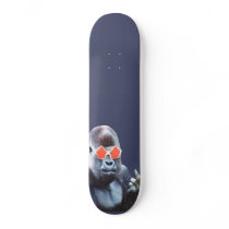 Gorilla middlefinger Street Art skateboard