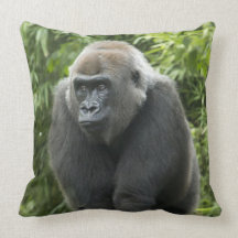 Gorilla Photo Pillow