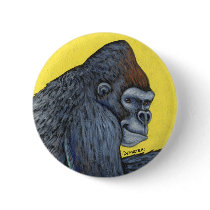 Gorilla Pin buttons by BrianDemeter Gorilla Pin buttons