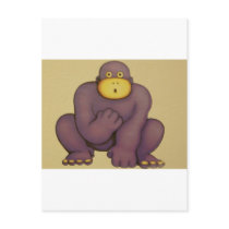 gorilla postcards by pinkypetals gorilla postcards