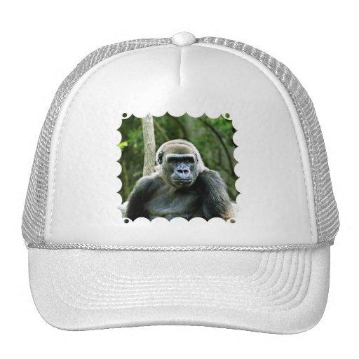 Gorilla Profile Baseball Hat Zazzle