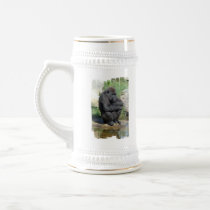 Gorilla Sitting Beer Stein Mug