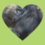 Gorilla Heart Stickers