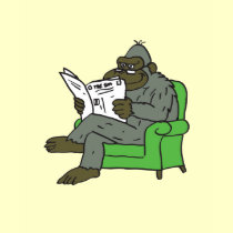 Gorilla Time t-shirts by eric_adcock Gorilla Time t-shirts