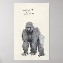 gorilla trivia posters