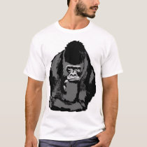 Gorilla t-shirts by MontgomeryQ Gorilla t-shirts