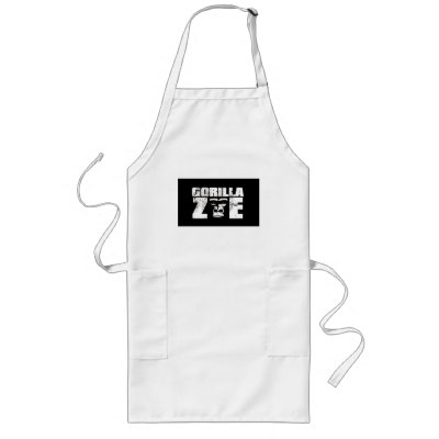 Gorilla Zoe Apron - Logo by GorillaZoe