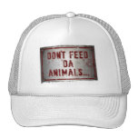 Gorilla Zoe Hat - Don't Feed Da Animals