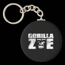 Gorilla Zoe Keychain - Logo keychains