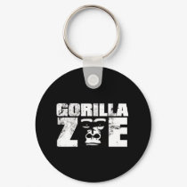 Gorilla Zoe Keychain - Logo