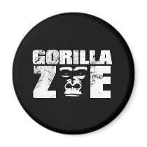 Gorilla Zoe Magnet - Logo
