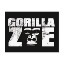 Gorilla Zoe Postcard - Logo by GorillaZoe Gorilla Zoe Postcard - Logo