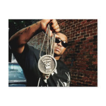Gorilla Zoe Postcard - Zach Wolfe Medallion by GorillaZoe Gorilla Zoe Postcard - Zach Wolfe Medallion