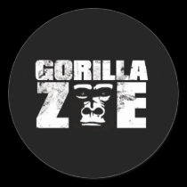 Gorilla Zoe Sticker - Logo stickers