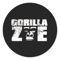 Gorilla Zoe Sticker - Logo