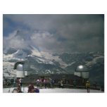 Gorner Grat Observatory and Matterhorn in cloud, S Flyer Design