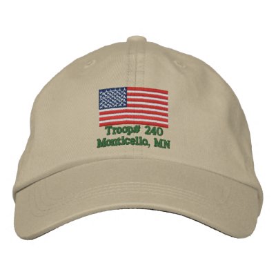 Gorra adaptable de la tropa gorra bordada Gorra adaptable de la tropa gorra bordada
