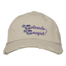 Gorra bordado vaquera de Colorado Gorra Bordada